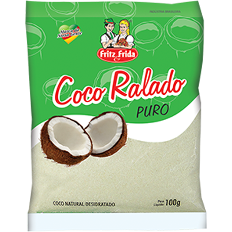 COCO RALADO 100G FRITZ&FRIDA PURO